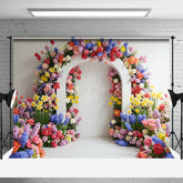 Lofaris Sweet Simple Floral Arch Elegant Wedding Backdrop